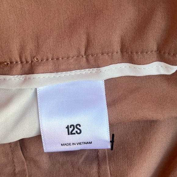 Express Women's Tan Wide-Leg Pants Sz 12s - Picture 3 of 6
